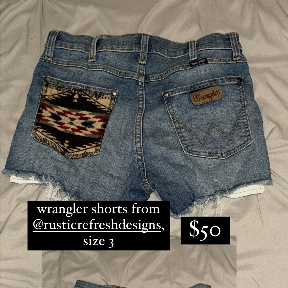 custom pendleton wrangler shorts